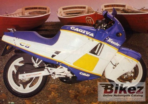 1988 Cagiva 125 C 9 Freccia photo